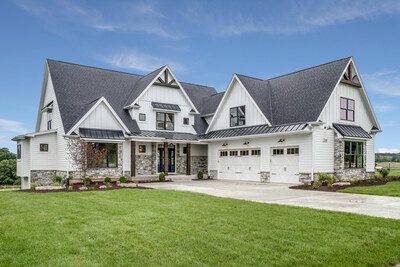 Home with Arris exterior trim made with Surestone technoloy